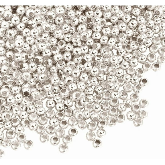 Chenkou Craft 3000 Perline In Plastica Verde Neon – Mix Di Dimensioni 2.5-10mm, Rotonde E A Mezza Palla, Per Bigiotteria E Hobby - 4