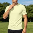 thumbnail image 4 of SAWOBUUN Mens Quick Dry Athletic T-Shirt Short Sleeve Moisture Wicking Workout Top Lightweight Breathable Stretch Gym Running Tee, 4 of 9