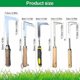 thumbnail image 2 of 2024 Upgrade Crack Weeder Crevice Weeding Tool, 12.5Inch Weed Puller Tool L-Shape Gardening Crack Sickle, Manual Hand Weeder Paver Stainless Steel Cre, 2 of 5
