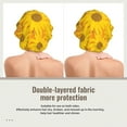 thumbnail image 2 of Sigee Sun Flowers for Hair Wrap Adjustable Sleep Cap for Hair Protection and Comfort, Adjustable Night Cap for Women, 2 of 6