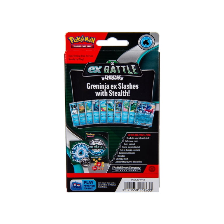 Pokemon Trading Card Game Greninja Ex Battle Deck - Walmart.com Pokemon Trading Card Game Greninja Ex Battle Deck - Walmart.com