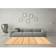 thumbnail image 3 of Ahgly Company Indoor Rectangle Solid Orange Modern Area Rugs, 7' x 9', 3 of 4