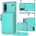 thumbnail image 5 of Funda tipo cartera para Huawei P30 con tarjetero y correa para el hombro para mujer, 5 of 5
