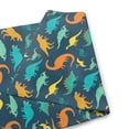 thumbnail image 4 of Wukai Colorful Dinosaur Print Garden Flag 12.5x18 Inch Double Sided Sun-resistant Rain-resistant, Wrinkle-resistant Colorfast(Only Flag), 4 of 7
