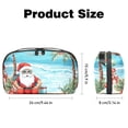 thumbnail image 5 of Santa Claus Digital Pouch with Oxford Cloth, Waterproof, 5.9x9.44x3.14 in, for Hard Drive Bags, USB Pouch, Charger Cord Organizer, Cable Organizer Clips, 5 of 6