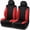 Black, variant on Skechers Air Cool Car Seat Covers,Memory Foam Front Seats,Breathable Cooling, Sport Style Seat Protector, Anti-Slip Airbag Compatible Universal Fit for Cars SUVs Trucks,Blue
