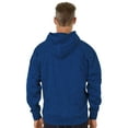thumbnail image 3 of Mens Active Dri Fit Pullover Hoodie, BLUE, Size: M, Uzzi Active Wear, 3 of 3