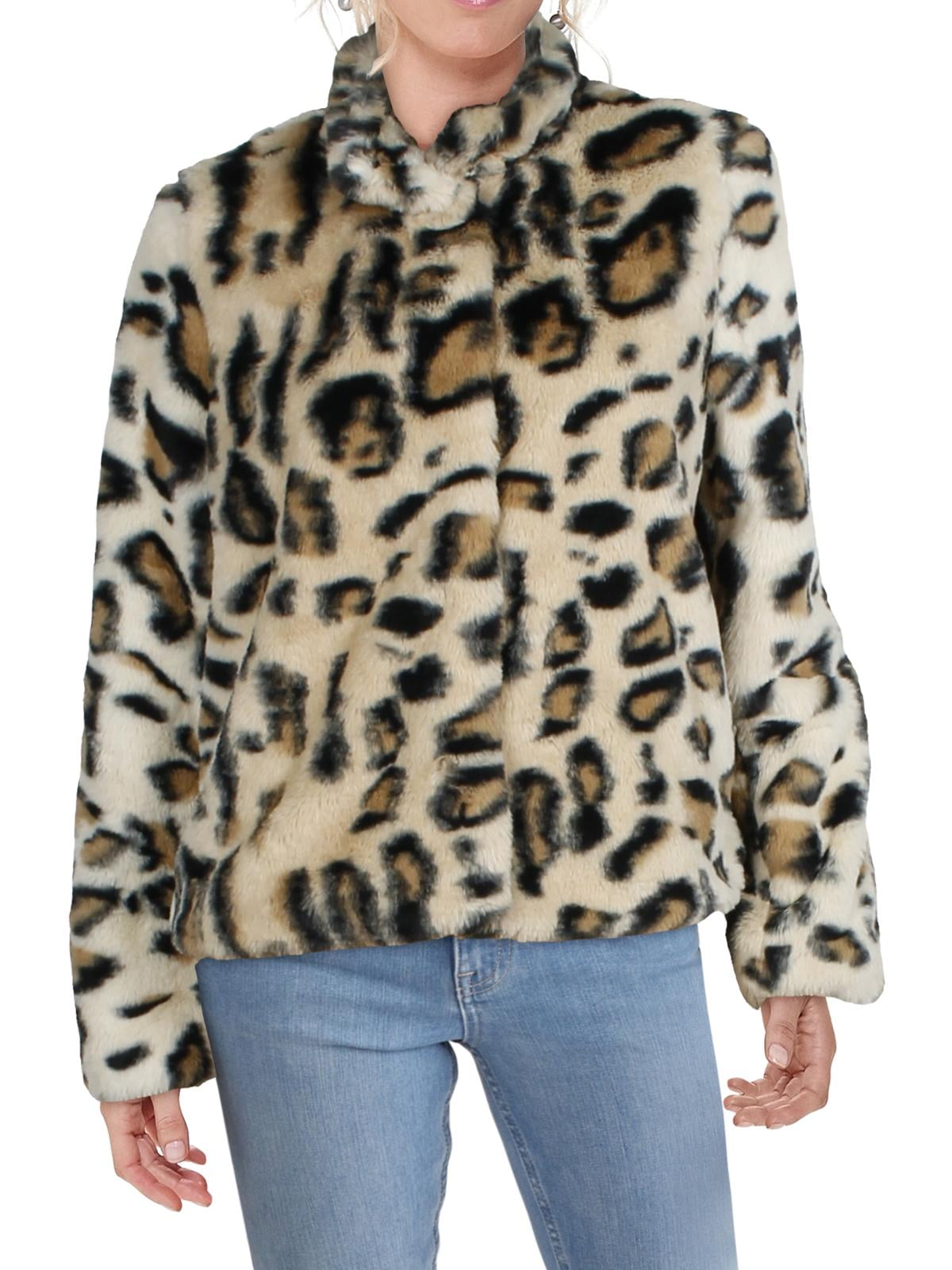 Aanzetten Groenland Gladys Vero Moda Womens Thea Leopard Print Coat Faux Fur Jacket Tan L - Walmart.com