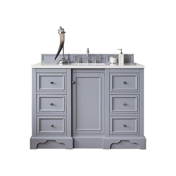 James Martin Vanities 825-V48-3Wz De Soto 48" Free Standing Single Basin Vanity Set - Grey