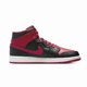 thumbnail image 4 of A i r-Jor-dan 1 AJ1 Mid Bred Black Fire Red Sneakers DQ8426-060 DQ8423-060, 4 of 6