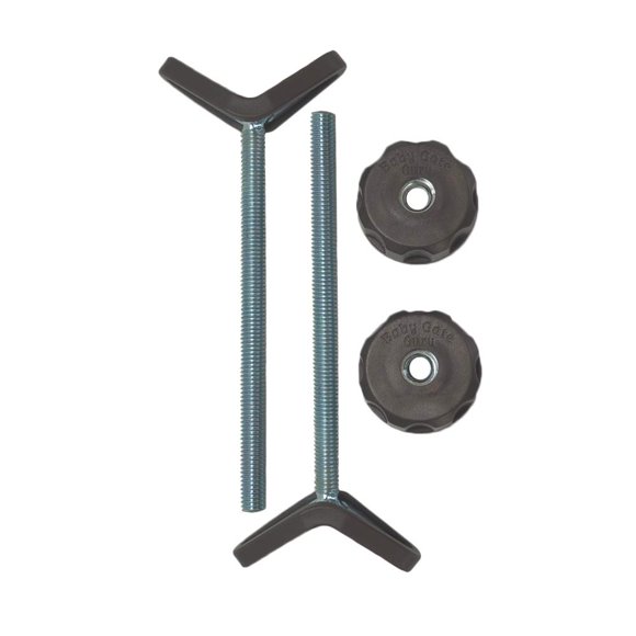 Adaptador para Barandilla Baby Gate Guru M8 Pack de 2 Bronce 12 cm