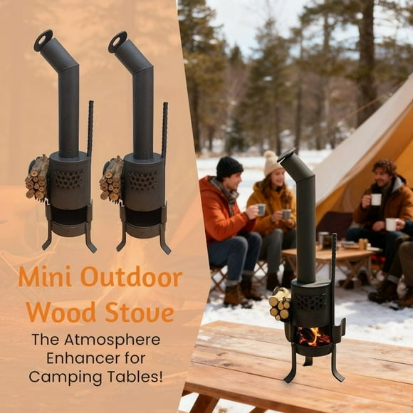 Tyidzon Mini Decorative Stove Handmade Miniature Pot Belly Stove Black Mini Wood Cook Stove Cabin Accessories For Small Room Old-Fashioned Cooking