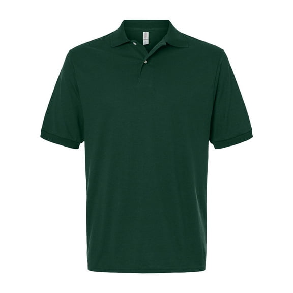 Jerzees Adult 5.6 oz. SpotShield™ Jersey Polo L FOREST GREEN