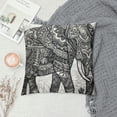 thumbnail image 2 of ONETECH Tribal Elephant Throw Pillow Covers,Ethnic Elephant Art Elephant Floral Black and White  Cushion Cases Decorative Pillow Cases for Couch Sofa Bedroom, 2 of 5