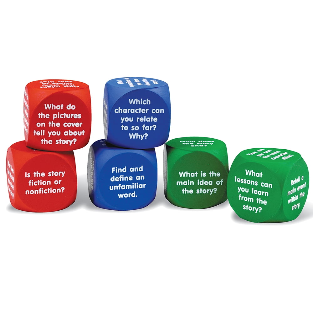 Learning Resources Reading Comprehension Cubes, Educational Toys, Ages