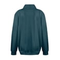 thumbnail image 6 of NMMUED Mock Neck Sweatshirt Plain Sweatshirt Women Sweatshirt with Pockets Womens Long Sleeve Tops Turtleneck Sweatshirt Turtle Neck Sweatshirts Women Womens Pullover Navy S, 6 of 6
