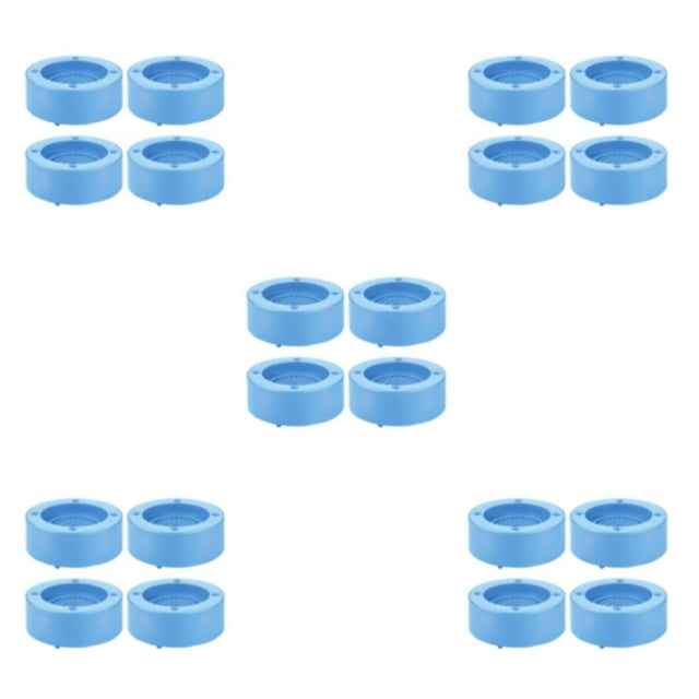 Maytalsory Shock Absorbing Anti Vibration Pads Lifting Foot Base for Home Kitchen Washroom Accessory Blue Type B 5Set