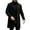 Black, variant on ZVNAΖH Men's Casual Wool Blend Trench Coat Slim Fit Notched Collar Long Jacket Single Breasted Pea Coat wih Pockets Winter Overcoat