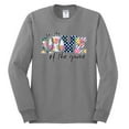thumbnail image 3 of For the Love of the Game Sports Mens Long Sleeve Shirt, Heather Grey, Small, 3 of 5