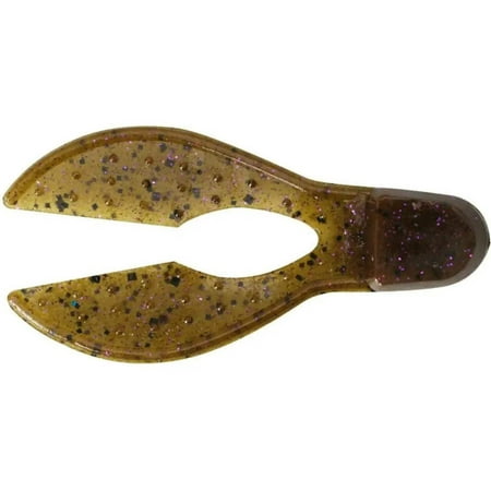 Zoom Fishing Lures 037248-SP Super Chunk Jig Trailer 3 1/2 Inch 5 Per Pack Green Pumpkin