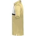 thumbnail image 3 of Holloway Sportswear L Prism Bold Polo Vegas Gold/White 222576, 3 of 5