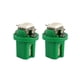 thumbnail image 1 of Luces Del Coche 2 uds 5050SMD LED luz Interior del coche salpicadero Auto instrumento lámpara (verde) Likrtyny Accesorios para autos y motos, 1 of 5