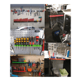 thumbnail image 4 of 5PCS Screwdriver Organizer Holder Wall Mounted Screwdriver Wrench Plier Rack Organizer Tool Hardware Tool Display Hanger, 4 of 6
