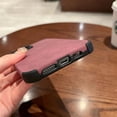 thumbnail image 5 of Luxury Matte Soft Leather Case For iPhone 15 14 Plus 13 12 Mini 11 Pro Max Shockproof Silicone Shell X XR 7 8Plus SE Back Cover, 5 of 5