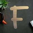 thumbnail image 3 of Unfinished Wooden Letter Z, Paintable 12'' Tall Wood Craft Letter, Wall Hanging Shape, 3 of 5