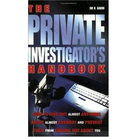 The Private Investigator's Handbook [Paperback - Used]