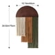 thumbnail image 3 of Tapiz de Macramé para Colgar En La Pared: Decoración de Pared de Tela Tejida a Mano con Borlas, Acento Moderno y Elegante para La Sala de Estar, El Dormitorio o La Habitación Infantil de Un Apartamen, 3 of 6