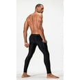 thumbnail image 4 of 2 Pack Men's Compression Pants Athletic Leggings with Pocket，XXL, 4 of 5