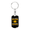 Dog Tag with Swivel Keychain (Gold), variant on Bitocin Digital Currency Crypto Stainless Steel or 18k Gold Premium Swivel Dog Tag Keychain