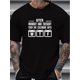 thumbnail image 1 of Men's Trendy Letter After Print T-shirt, Casual Fashion Tee, Street Style Short Sleeve Crew Neck Shirt, 1 of 5