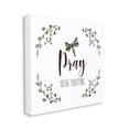 thumbnail image 2 of Stupell Industries Pray About Everything Dragonfly Insect Laurel Branch Crown,30 x 30, Design by Elizabeth Tyndall, 2 of 5