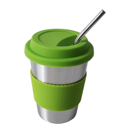 

Hloma 1 Set Coffee Cup Portable Heat Retaining Stainless Steel Home Car Office Insulated Cup for Car