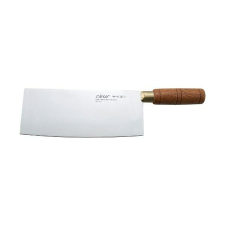 Winco Blade Chinese Cleaver w/ wooden handle - blade 8