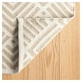 thumbnail image 2 of Dash & Albert Cleo Handwoven Indoor/Outdoor Rug, 5' x 8', Cement, 2 of 6