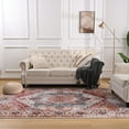 thumbnail image 4 of Noahas Traditional Persian Rugs, Suitable for Living Rooms, Bedrooms, and Office Areas, Orange, 6'x 9', 4 of 8