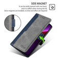 thumbnail image 5 of For Xiaomi Redmi Note 14 4G (164.84mm) Case Contrast Color Wallet Leather Phone Cover - Dark Brown +, 5 of 5