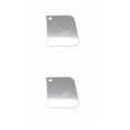 thumbnail image 1 of Moyic Stainless Steel Cake Scraper Trapezoidal Cream Tools Smoothers Making Edge Cakes Gadgets Icing Baking Accessory Plata 15*9.8 cm, tipo 3 2Conjunto, 1 of 6
