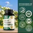 thumbnail image 5 of Heart Health Supplement – Complete Heart Support Formula for Women & Men - with CoQ10, B Vitamins, L-Arginine, Hawthorn, Resveratrol - Natural Nitric Oxide Energy Production - Made USA – 60 Capsules, 5 of 10