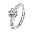 thumbnail image 1 of Anillo de zirconia cúbica genial y misterioso a la moda para mujeres y niñas, regalo maravilloso Wmkox8yii shlkj1147, 1 of 1