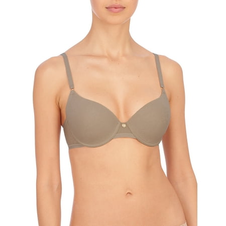

Natori s Women Sheer Jacquard Full Fit Contour Underwire Bra (Cinder 36DD)