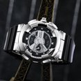 thumbnail image 3 of Reloj electrónico de cuarzo con degradado de color galvanizado, reloj deportivo de moda para estudiantes y niñas, 3 of 6