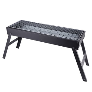 BBQ Grill, Portable Lightweight Outdoor Barbecue Grill Heat Resistant Multi Vent Design  for Camping for Home