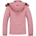 thumbnail image 2 of Women's Waterproof Ski Jacket Warm Winter Snow Coat Mountain Windbreaker Hooded Raincoat Jacket, 2 of 6