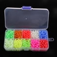 thumbnail image 1 of Señuelo Aparejos Multicolores Shamjiam Pesca flotante Rig Beads 1000 piezas 5 mm, 1 of 9