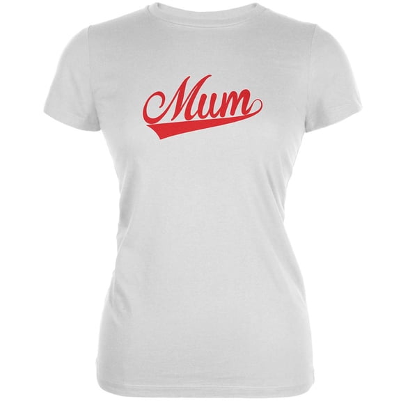 Mothers Day - Mum White Juniors Soft T-Shirt - 2X-Large