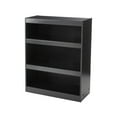 thumbnail image 3 of Mainstays Framed 3-Shelf Bookcase with Adjustable Shelves, True Black Oak, 3 of 7